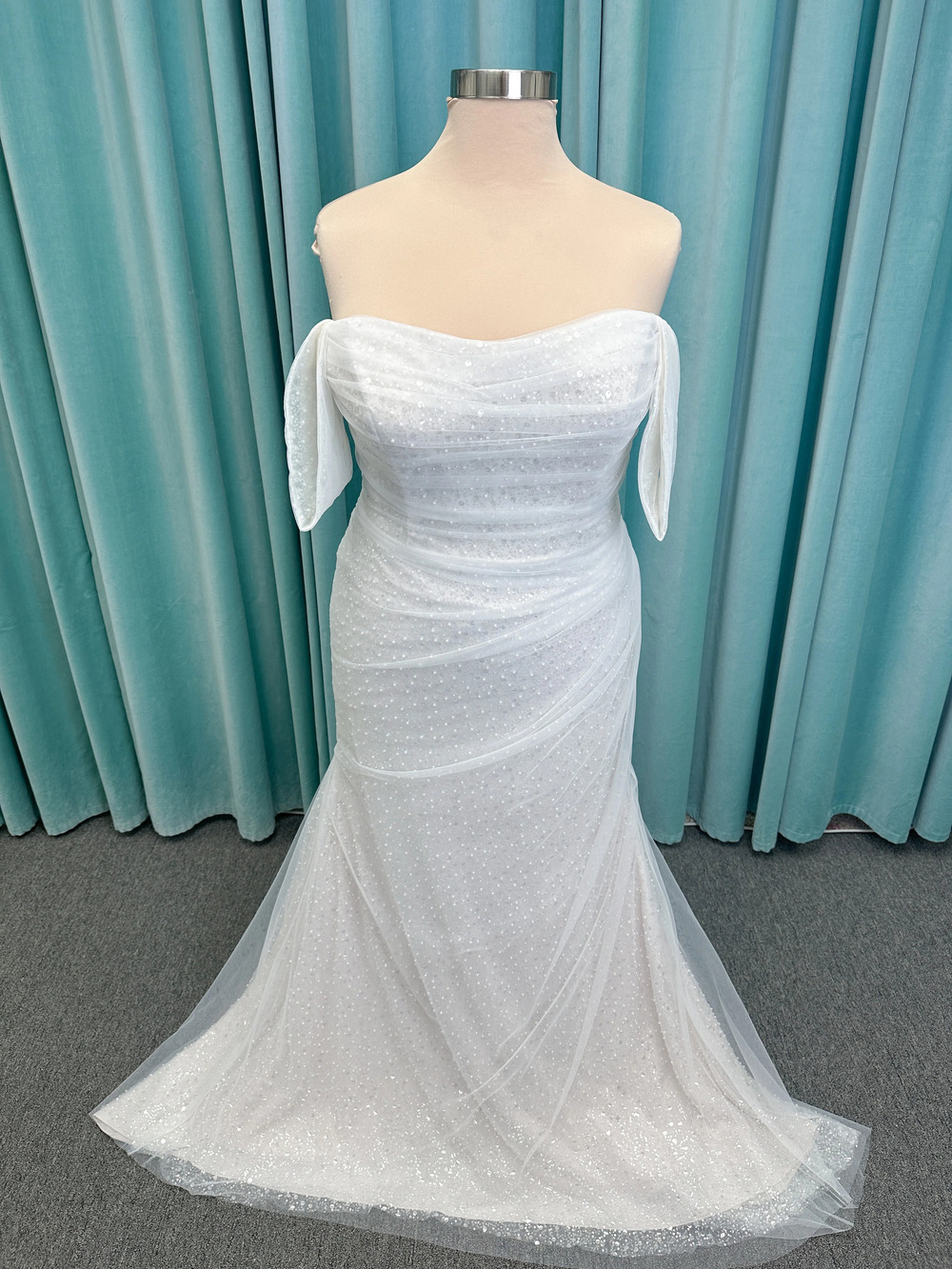 Plus Size Morilee Style 3393 Lyrica Strapless Fit and Flare Wedding Dress with